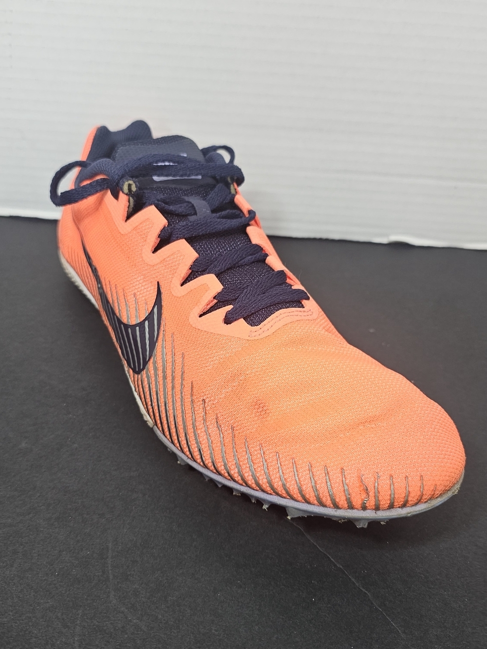 Nike Zoom Rival M 9 Track Spikes Orange AH1020-800 Men's 11.5 + Tool - READ